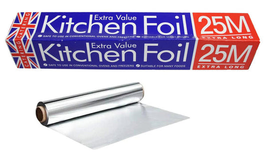 Super Value Kitchen Aluminium Foil 300mm x 25m SV25 A
