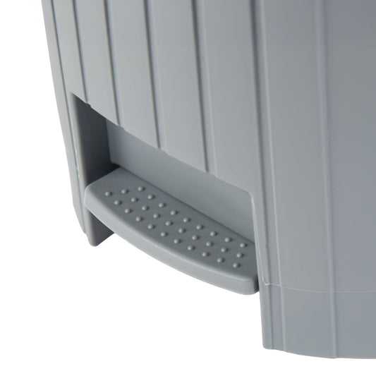 Tuffex Plastic Push Open Pedalled Bin 14L 27 x 35cm Assorted Colours 11892