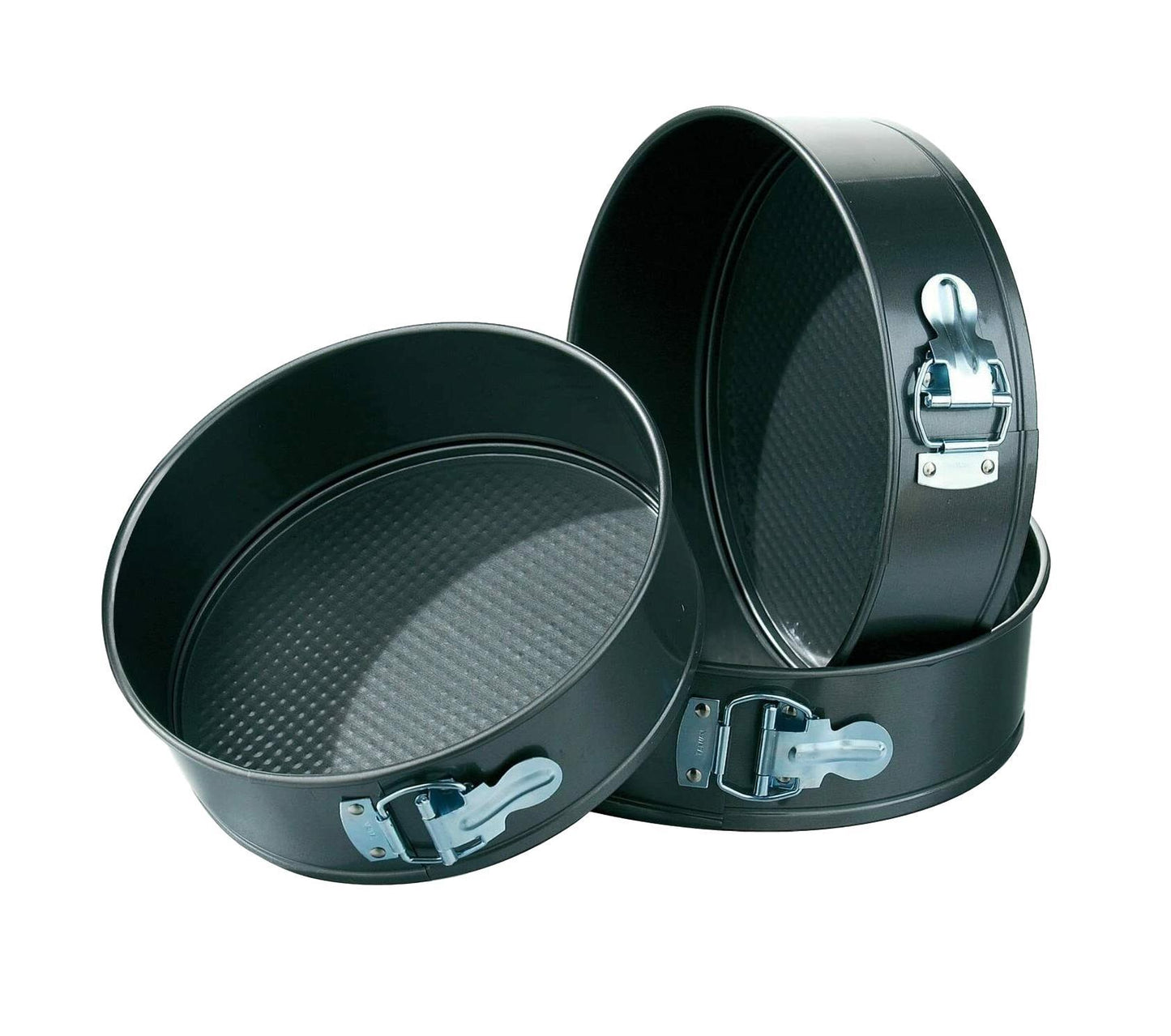 Springform Cake Baking Tins Mould Set of 3 24 / 26 / 28 cm 1295