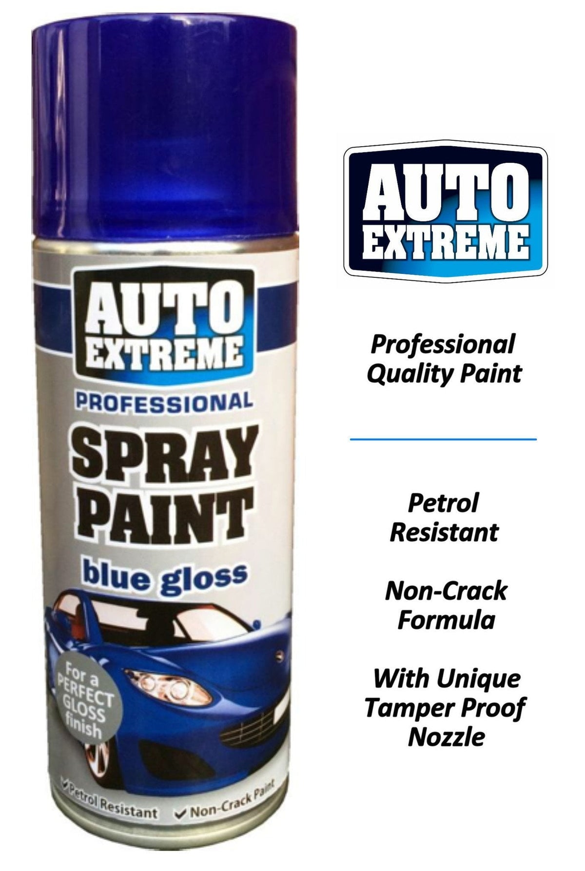 Auto Extreme Spray Paint Blue Gloss 400ml 1927