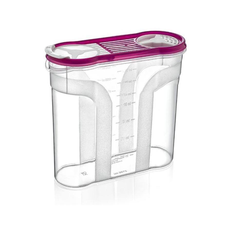 2150ml Cereal Dispenser Store Storage Box Kitchen Lid Foods Container D30313