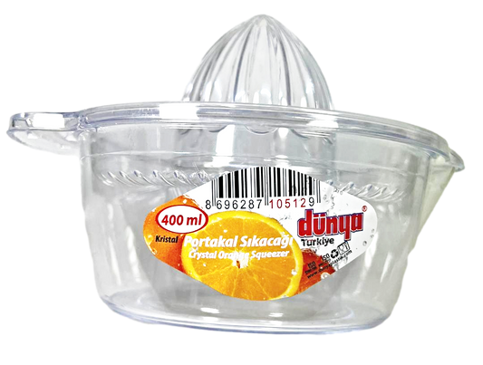 Crystal Orange Citrus Fruit Squeezer 400ml 105129