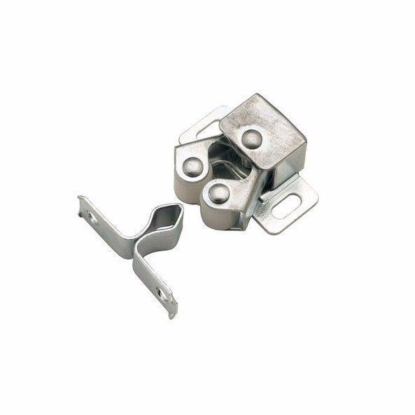 Value Pack of 2 DOUBLE ROLLER Cupboard Catch 0589