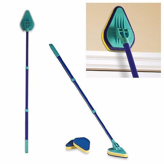 Clean Reach 3 In 1 Cleaning Pad Brush Scrubber Cleaning Product Handle & 3x Pads 4537