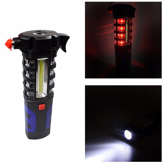 Camping Security ZJ- 809 Working Lamp Torch Requires 3AA Batteries Home Outdoors 4603 A
