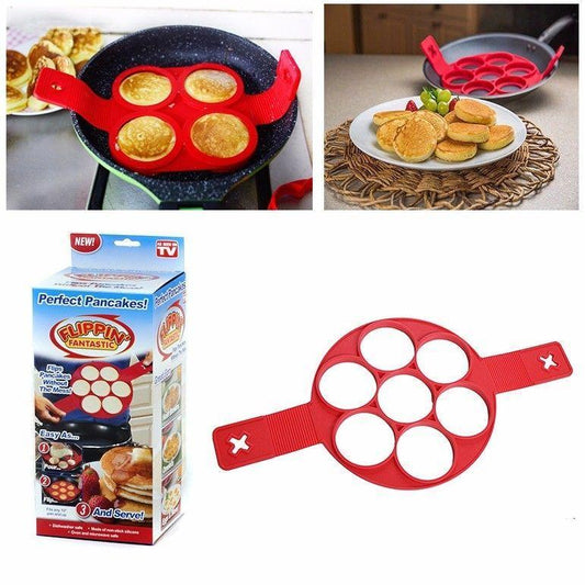 Flippin Non Stick Fantastic Pancake Maker Fast Easy Way To Make Perfect Pancakes 4536