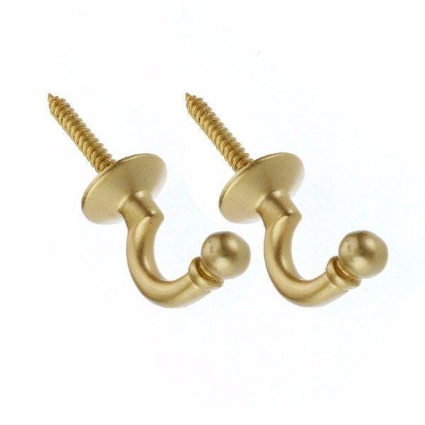 Gold / Brassed Coloured Curtain Tiebacks Pack Of 2 0222