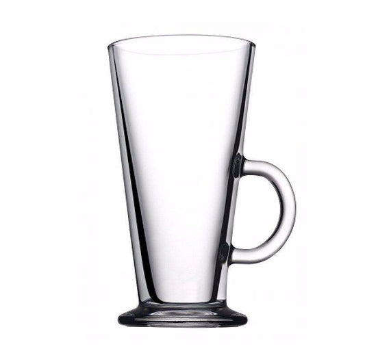 COLOMBIAN 2 Piece Set Latte Glass With Handle 263ml 55861