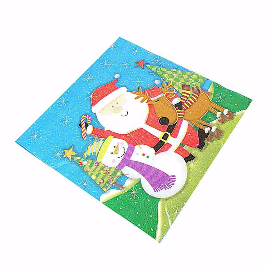 Pack of Paper Birthday Napkins Tissues Assorted Designs 1675