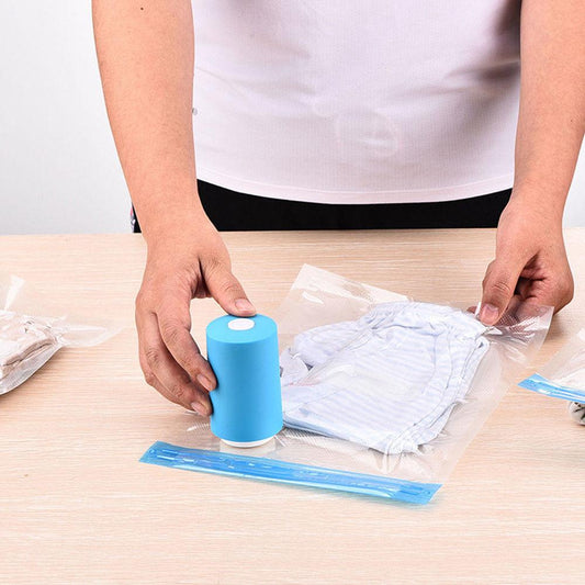 Mini Food Vacuum Bag Sealer USB Rechargeable 9.2 x 5.2 cm 56721