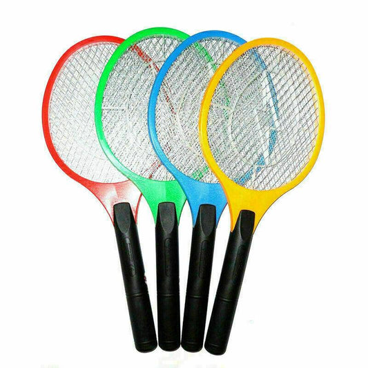 Electric Battery Operated Fly Mosquito Swatter Racket 50 x 21 cm Assorted Colours 5800