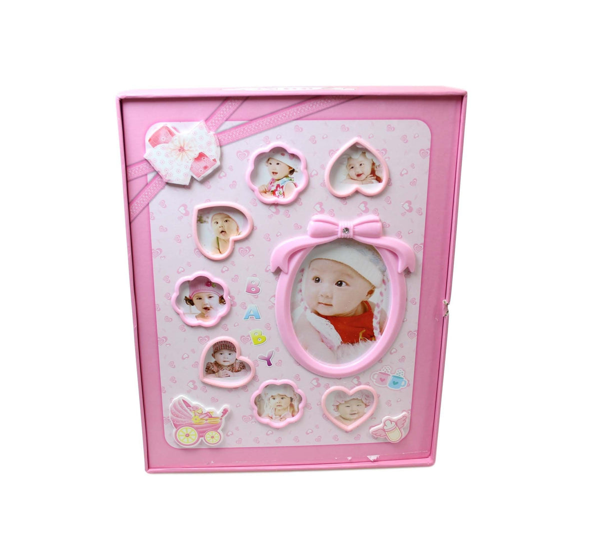Baby First Days Boy Girl Photo Album With Hard Back Holds 120 Pictures 4" x 6" 5890