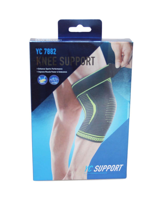 Knee Support Gym Fitness Light Fabric Compression Sport Knee Support 1 Pack 5995 A