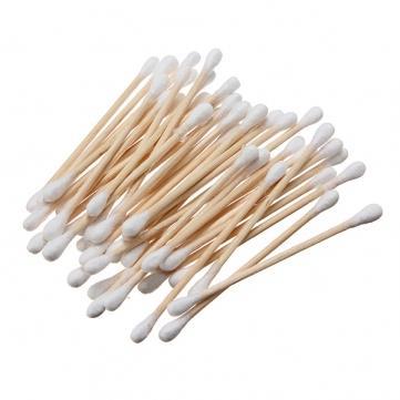 Wooden Cotton Ear Buds Swabs Box of 200 6265