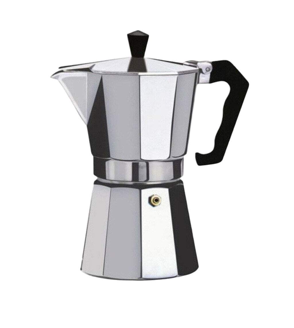 12 Cup Italian Espresso Stove Top Coffee Maker Continental Percolator Pot Jug Kitchen 600 ml 8984