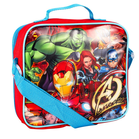 Avengers Style 3 Piece Lunch Bag, Box & Bottle Set