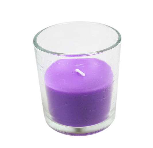 Opella Scented Candle In Glass Jar Lavender Fragrance 5 x 6.5 cm CDJARL