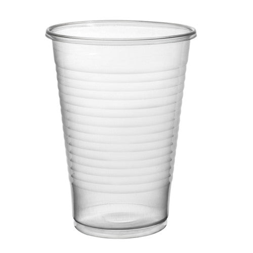 100 Pack Clear Disposable Plastic Cups 180cc PCB02C / 4526 A