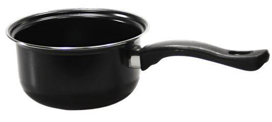 7Pc Cookware Pan Set Carbon Steel Non Stick Glass Lid 6645