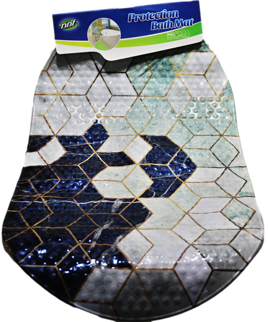Anti-Slip Bathroom Shower Bath Mat 36 x 67 cm Assorted Designs 6710