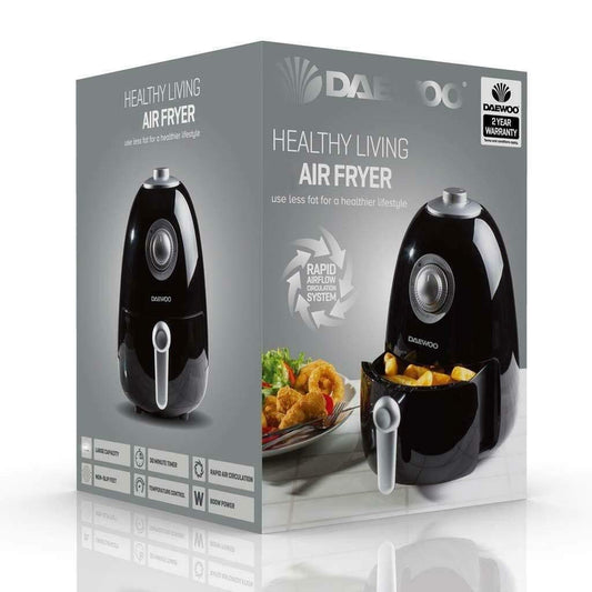 Daewoo 3.6L Air Fryer Cooking Healthy Living Oil Free Rapid Air Flow Circulation SDA1553