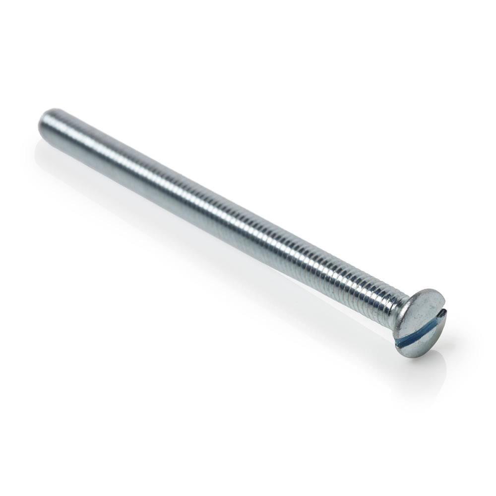 m3.5 x 50 Nickel Slot Socket Screws DIY 0076
