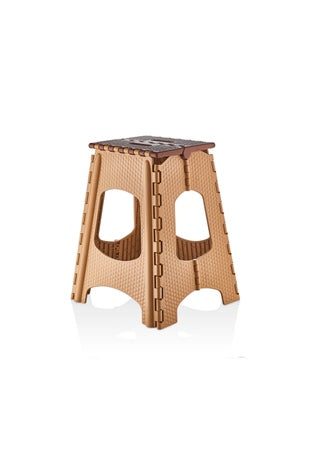 Plastic Folding Stool LARGE Home H 66 x W 30 cm Assorted Colours KOD0270 / THL978