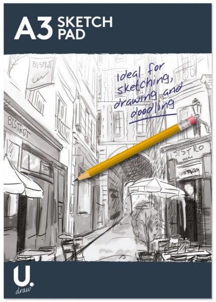 A3 Sketch Pad Drawing Doodling Artist Book P1024