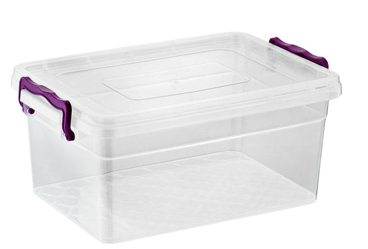 Clear Plastic Storage Box 30 Litre 0974