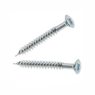 8 x 13/4'' Pozi c/sk Twinthread Wood Screws 0102 Diy