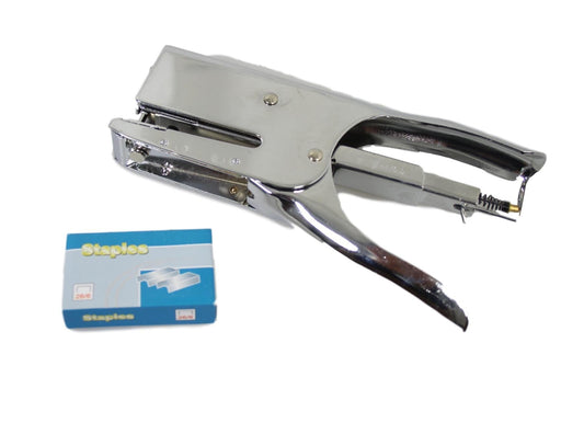 Heavy Duty Stapler Set Home School Office Display Stapler with 1 Pack Staples 26/6 0495