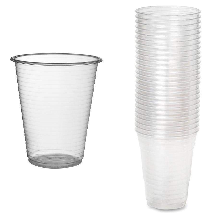 80 Pack Clear Disposable Plastic Cups P97311