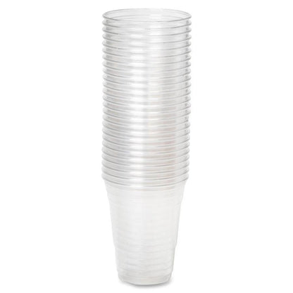 80 Pack Clear Disposable Plastic Cups P97311