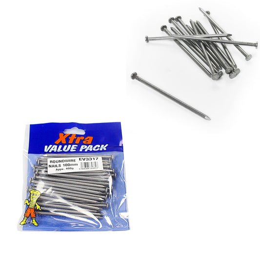100mm Round Nails Xtra Value Diy 3317