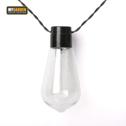 Garden Edison Bulb String Lights 10 Pack 2.25 Metre Multicolour LED 1053