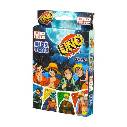 Anime Style UNO Playing Cards Set