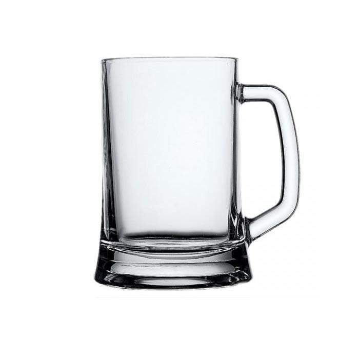 2 Pcs Pub Handled Beer Mug In SLV 500ml  55129