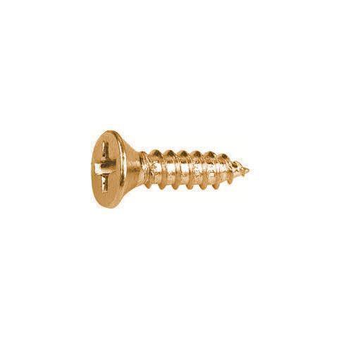3.0 x 12 Pozi c/sk Chipboard Screws Yellow DIY 0019