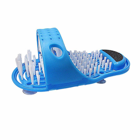 Simple Slippers No More Bending To Clean Your Feet Built In Pumice Stone Health 4510