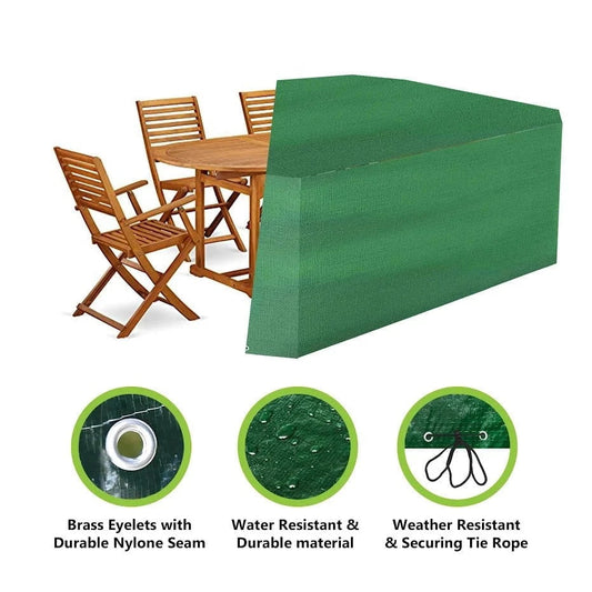 Garden Patio Set Cover Oval Medium 208 x 191 x 95 cm 3466