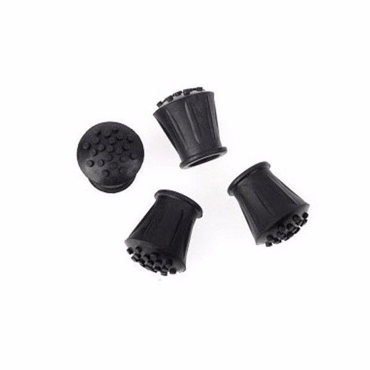 Pack of 3 Stick Ferrules 5/8'' Black Rubber, Perfect Tip/Ends for Tubes/Pipes   0292