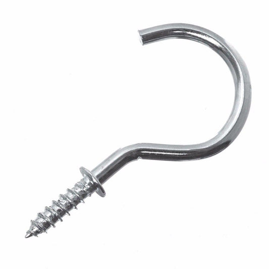 Value Pack Cup Hooks Chromed 1-1/4'' Pack of 12 0189