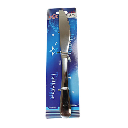 Stainless Steel Kitchen Tableware Butter Knife Pack of 2 0797