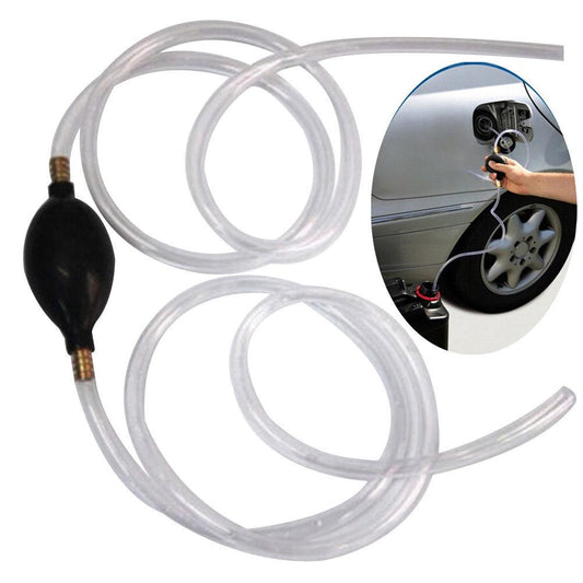 Hand Siphon Pump Petrol Diesel Water Oil Liquid Fuel Transfer Easy Use Oil Pump 4022