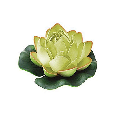 Aquarium Pond Floating Foam Lotus Flower Assorted Colours 2218
