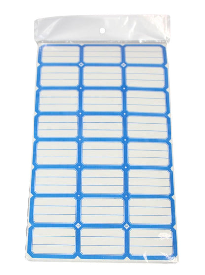 Large Sticky Labels Blue / Red Stationery Home 4155