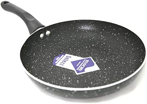 Metal Frying Pan 24 cm Speckled Design 7037