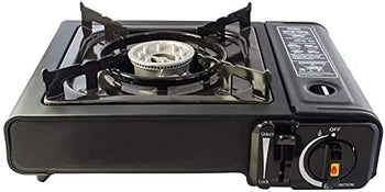 Portable Camping Gas Cooker Stove Single Burner With Carry Case 10121 SSS