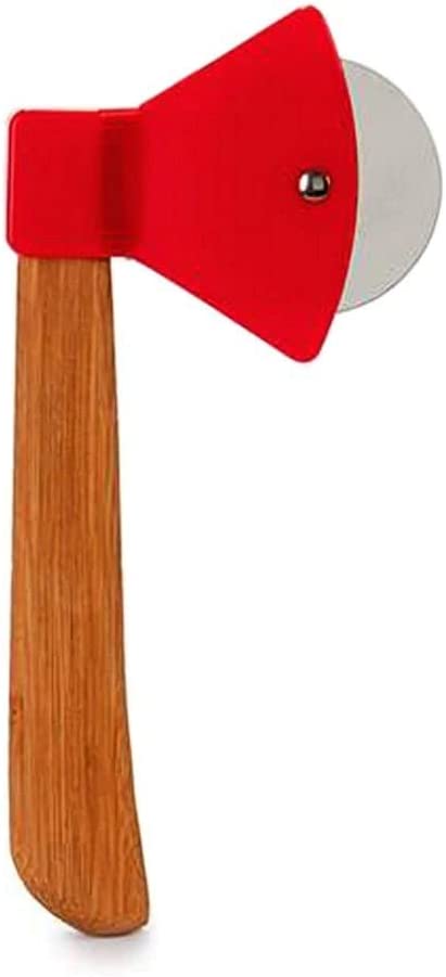 Axe Shaped Pizza Cutter Wheel 20.5 x 10 cm Assorted Colours 6975 / 82941 A