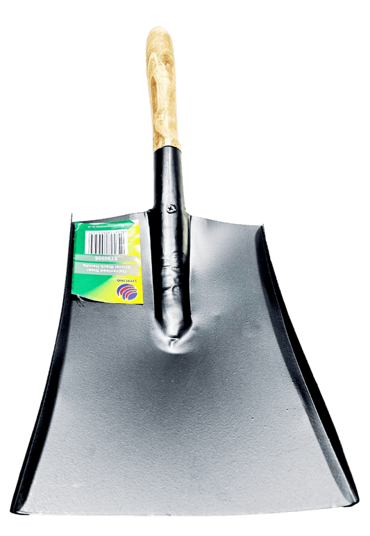 Galvanised Steel Shovel with Wooden Handle 48 x 17 cm ST80056